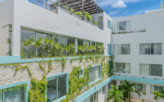 Departamento en Tulúm con piscina privada en la azotea